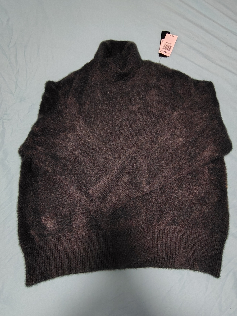Cyrus Women's Cowl Neck Sweater in Brown Size Medium NWT
